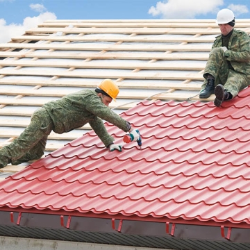 Mẫu nhà mái tôn đẹp nhất