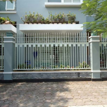 Hàng rào sắt trong thiết kế kiến trúc
